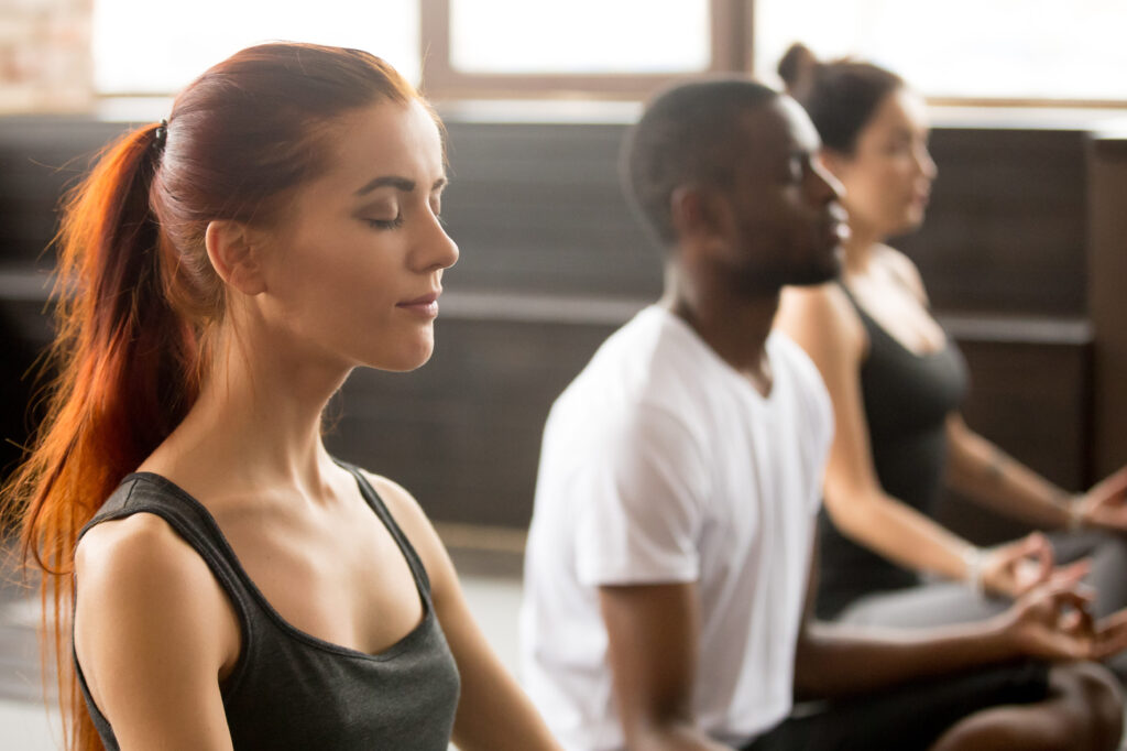 séance de sophrologie en groupe