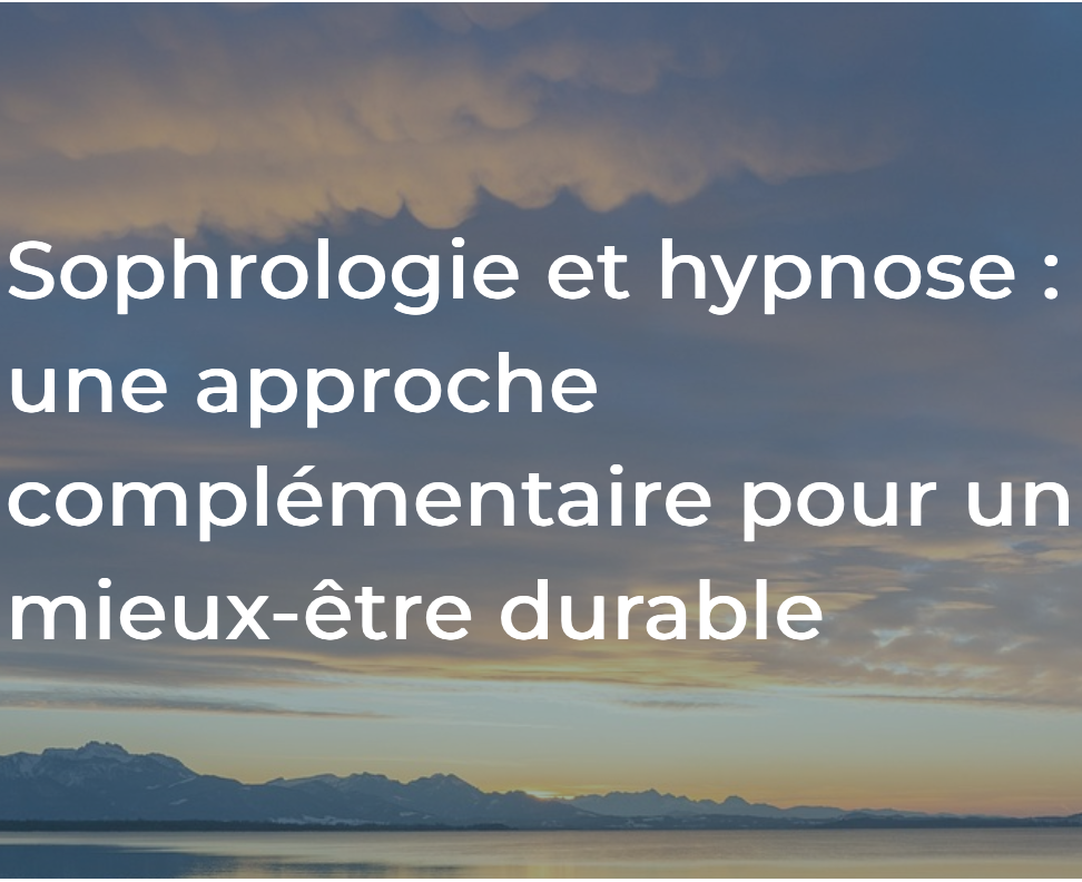 sophrologie et hypnose